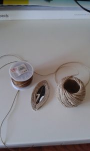 recycler un pot en verre décoré avec de la corde ou ficelle 